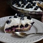blueberry ice cream pie