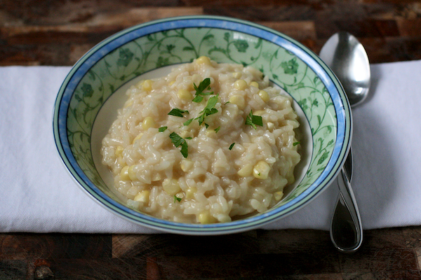 corn risotto