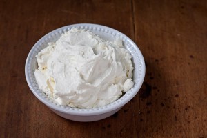 fresh homemade ricotta cheese