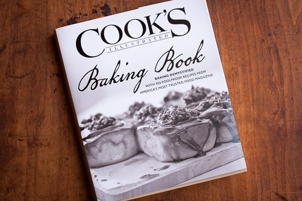 cook's illustrated baking book