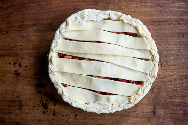 strawberry balsamic pie | the merry gourmet