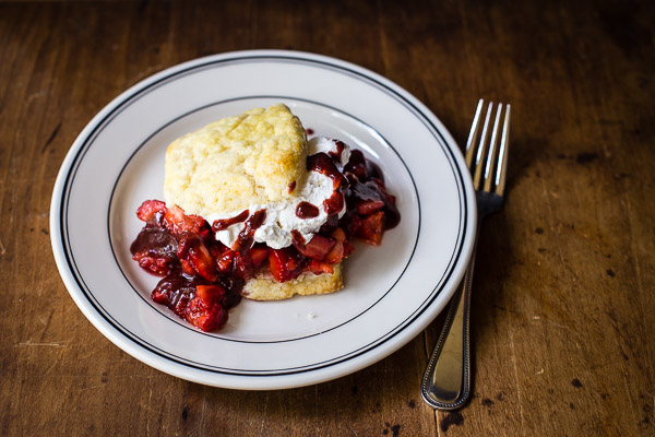 strawberry shortcakes | the merry gourmet